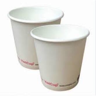 50 cái Ly giấy 6.0oz (ly giấy nha khoa) 180ml không nắp