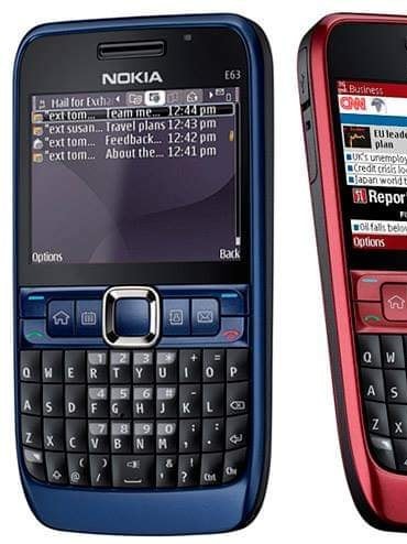 NOKIA E63/nhạc wifi đủ màu.  main zin.