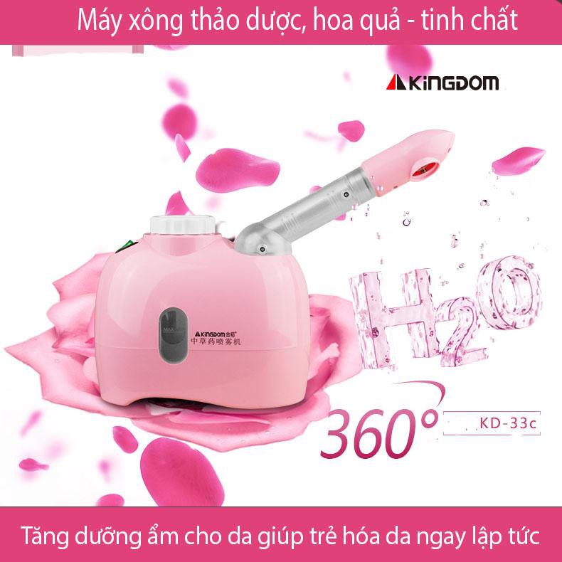 Máy Xông Mặt Mini Kingdom Kd-33C Hồng