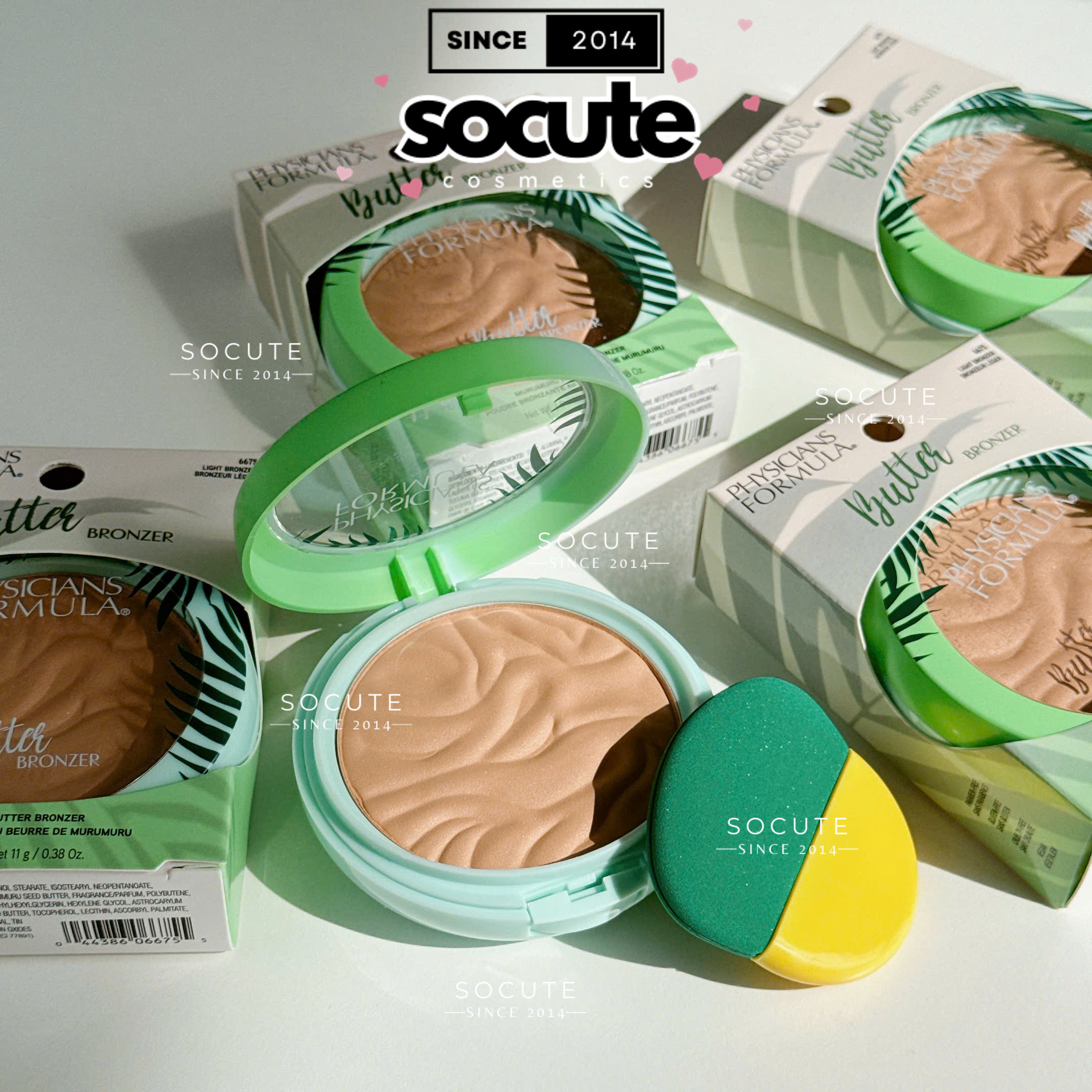 Phấn tạo Khối Physicians Butter Bronzer Physicians Formula 11Gr - Light Bronzer