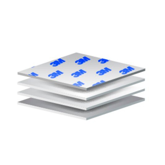Combo 10 miếng băng keo 2 mặt 3M 9448A, kích thước 2.7 x 2.7cm