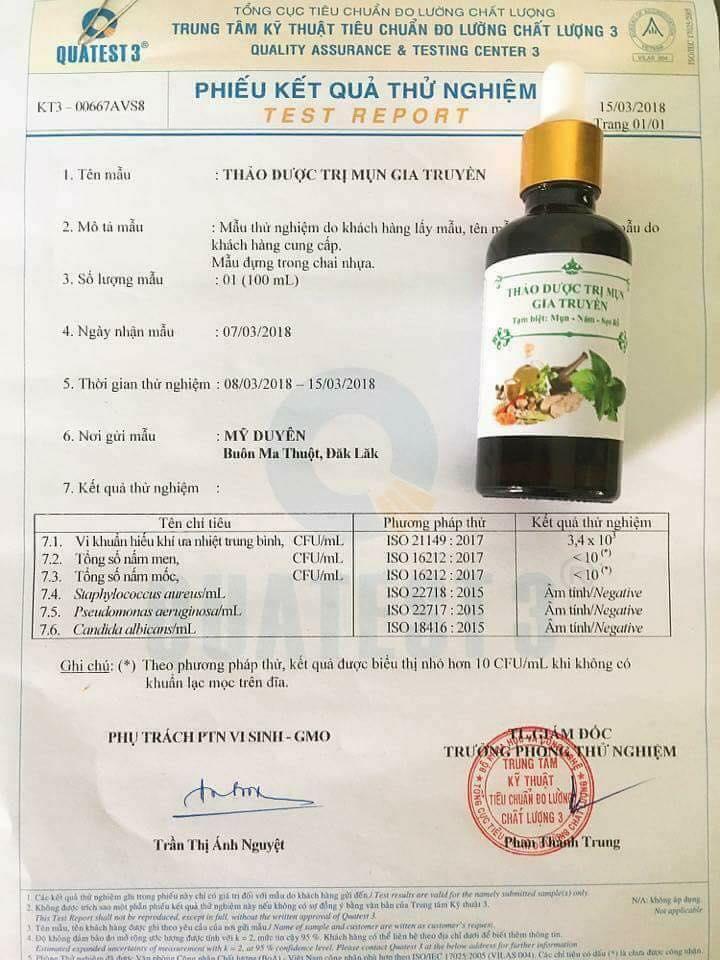 thảo dược mt 100ml+ bột rửa mặt