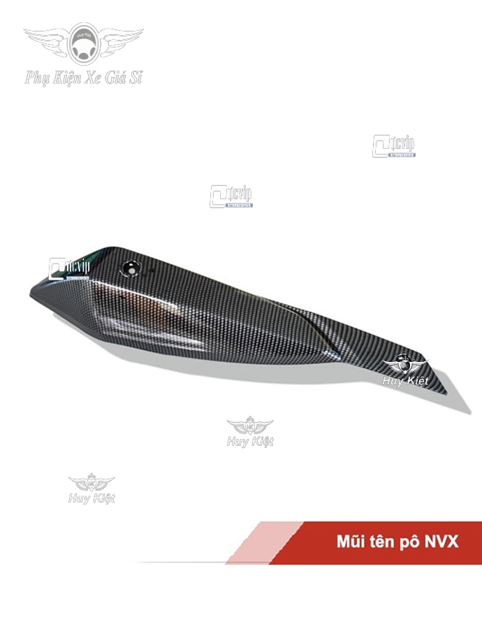 Mũi Tên Ốp Pô Cho Xe NVX Carbon MS2191