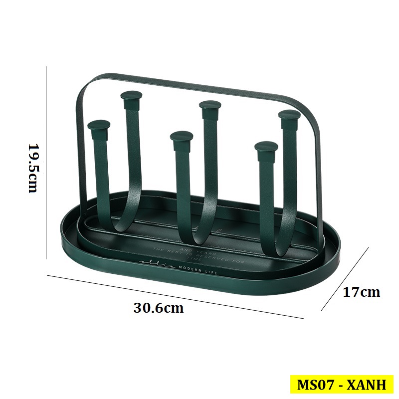 Giá úp cốc inox - MS07