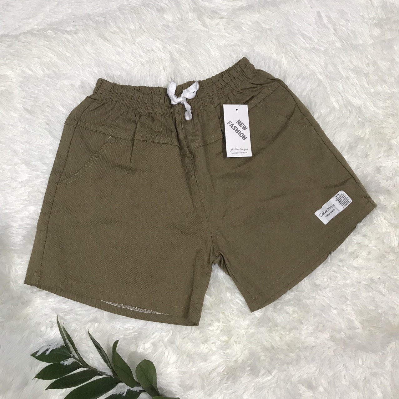 Quần short nữ mặc hè lưng thun co giãn