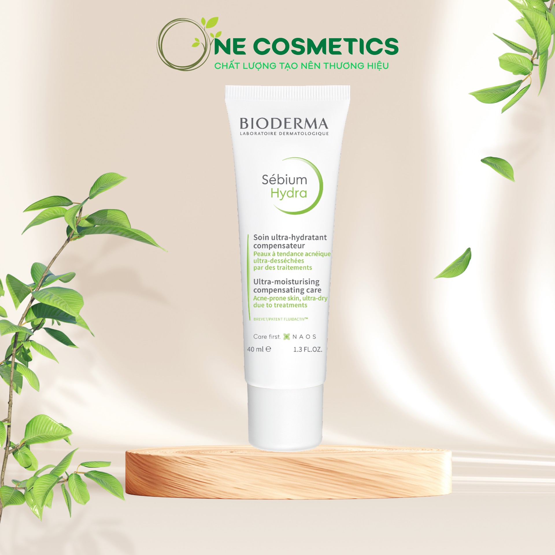 Kem dưỡng ẩm cho da mụn nặng Bioderma Sébium Hydra 40ml