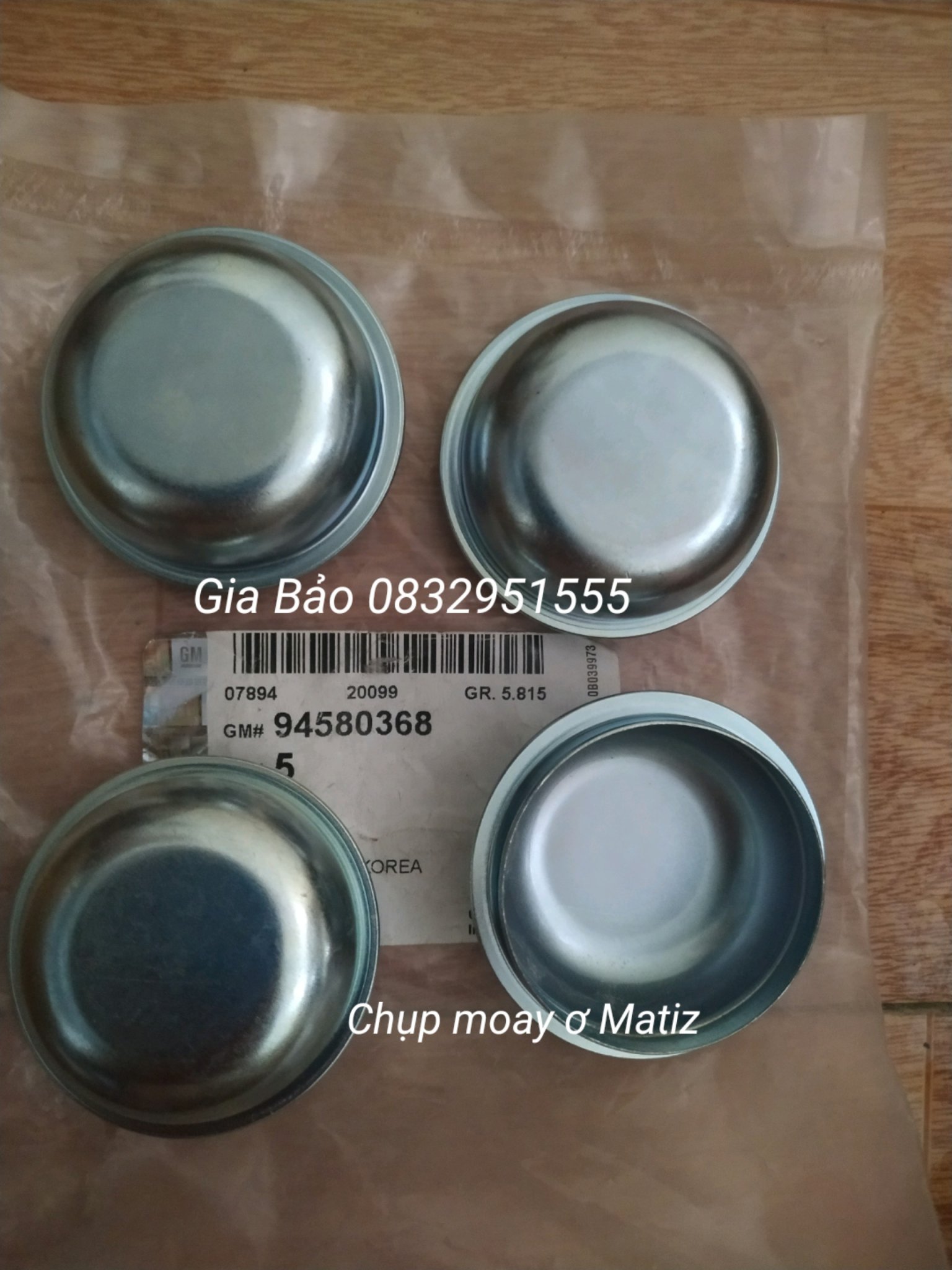 Nắp chụp moay ơ Matiz , giá 1 chiếc