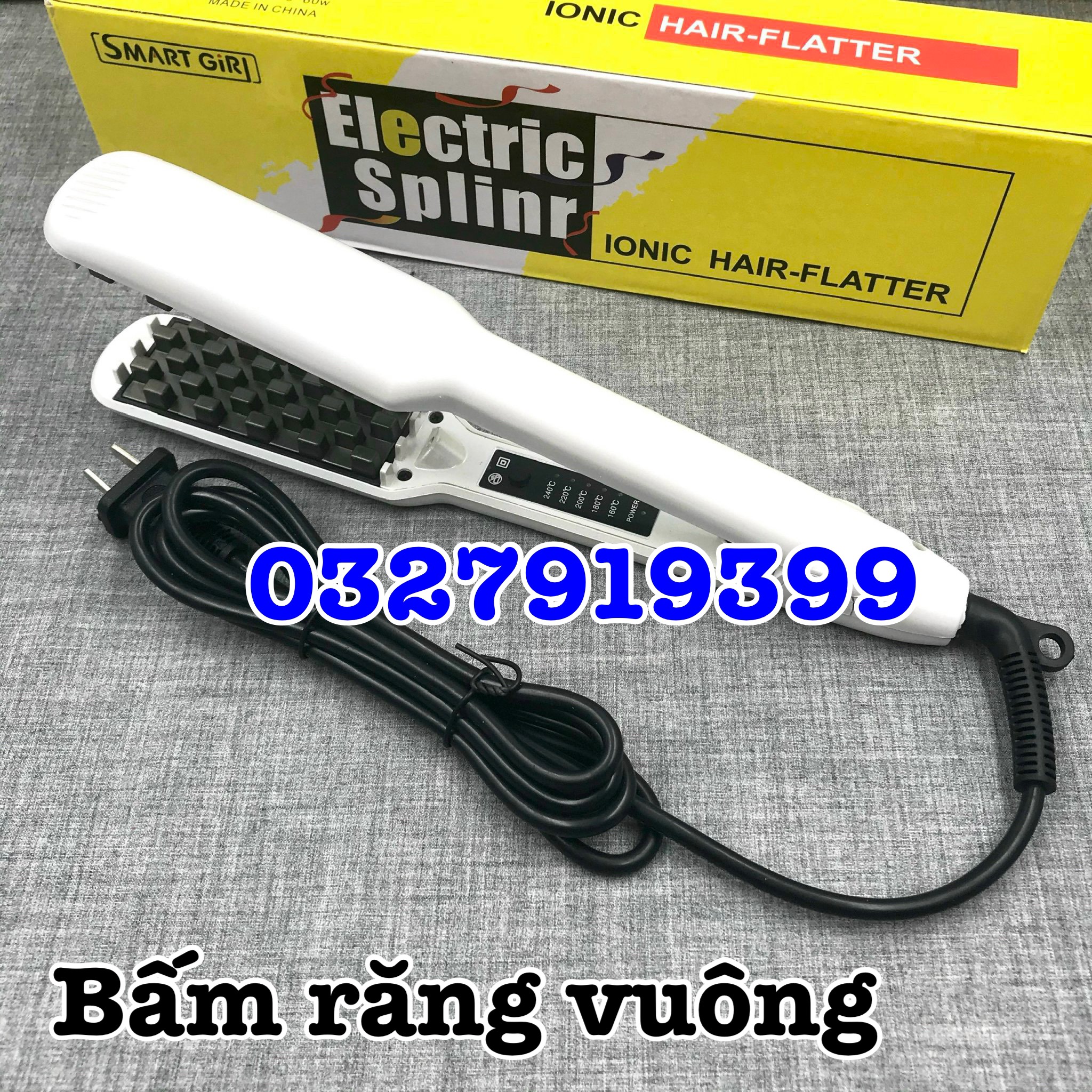 Máy bấm tóc,dập xù răng vuông Hàn Quốc MS200