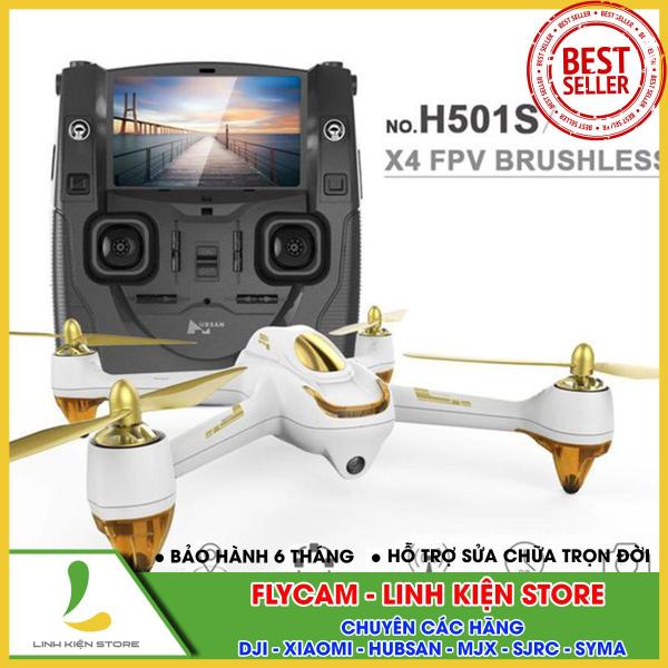 Flycam Hubsan H501S Professional - GPS, Tự quay về, Follow me, Camera HD 1080p, tầm bay 1KM
