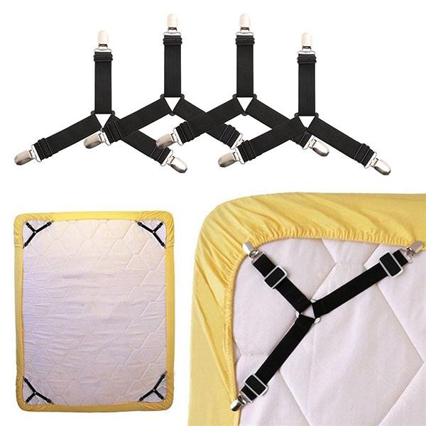Set 4 kẹp ga giường tiện dụng