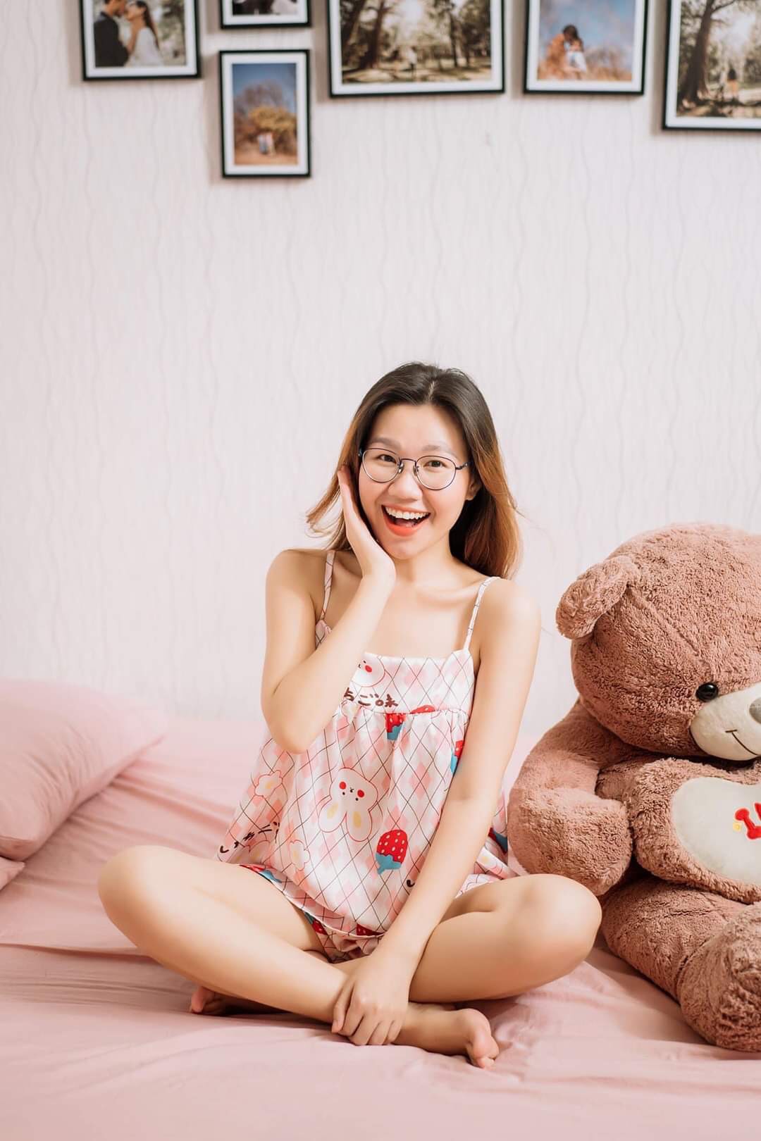 Đồ bộ 2 dây nữ mặc nhà / Đồ ngủ nữ 2 dây