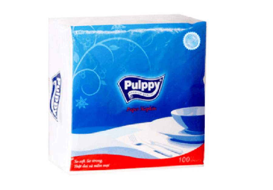 Khăn giấy ăn Pulppy vuông