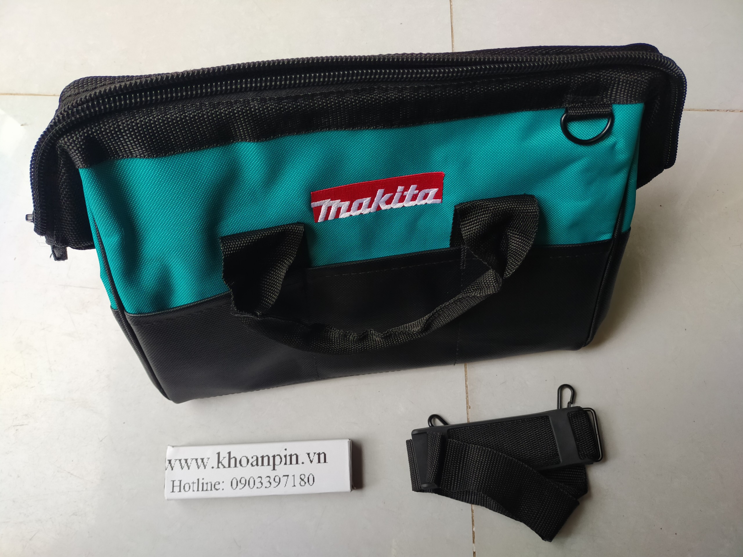Túi đựng dụng cụ Makita 40x20x25 cm có dây đeo