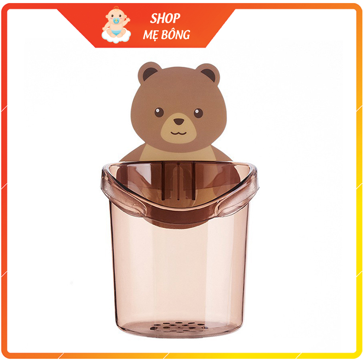 BÁO GIÁ Giá Đựng Bàn Chải Đánh Răng | Shopee Lazada Sendo Tiki mới nhất 72 Giá đỡ bàn chải đánh răng, cốc đựng vật dụng dán tường hình gấu dễ thương