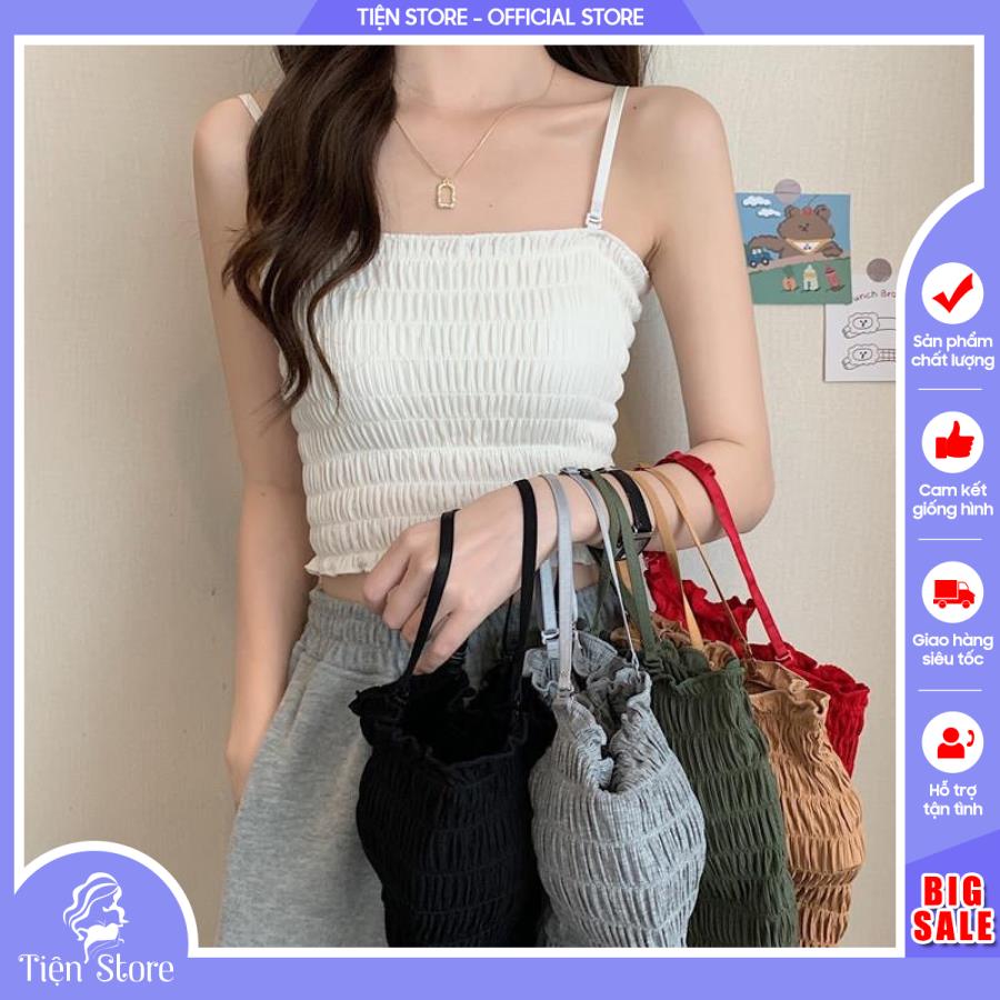 Áo Bra Nữ Nhún Dáng Lửng Siêu Hot 2088