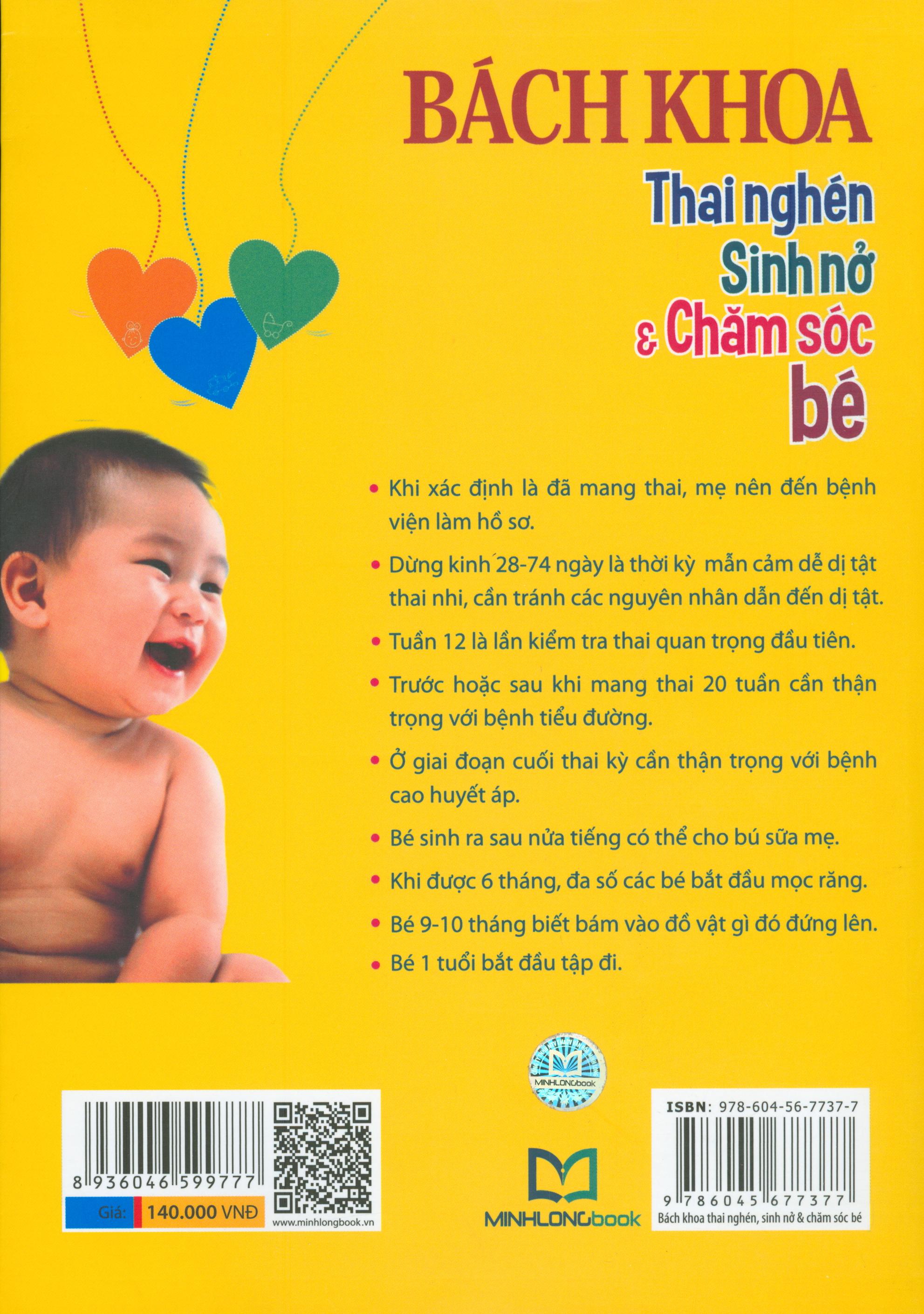 Bách Khoa Thai Nghén, Sinh Nở Và Chăm Sóc Bé
