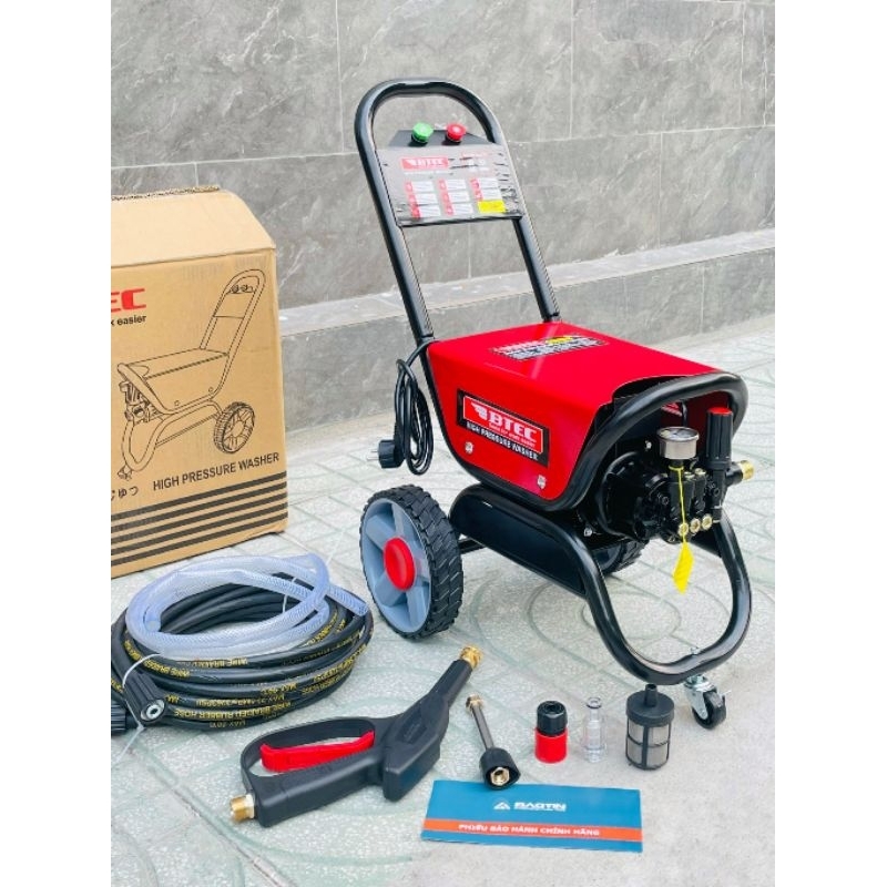 Máy Rửa Xe Áp Lực Cao BTEC BT3700ST