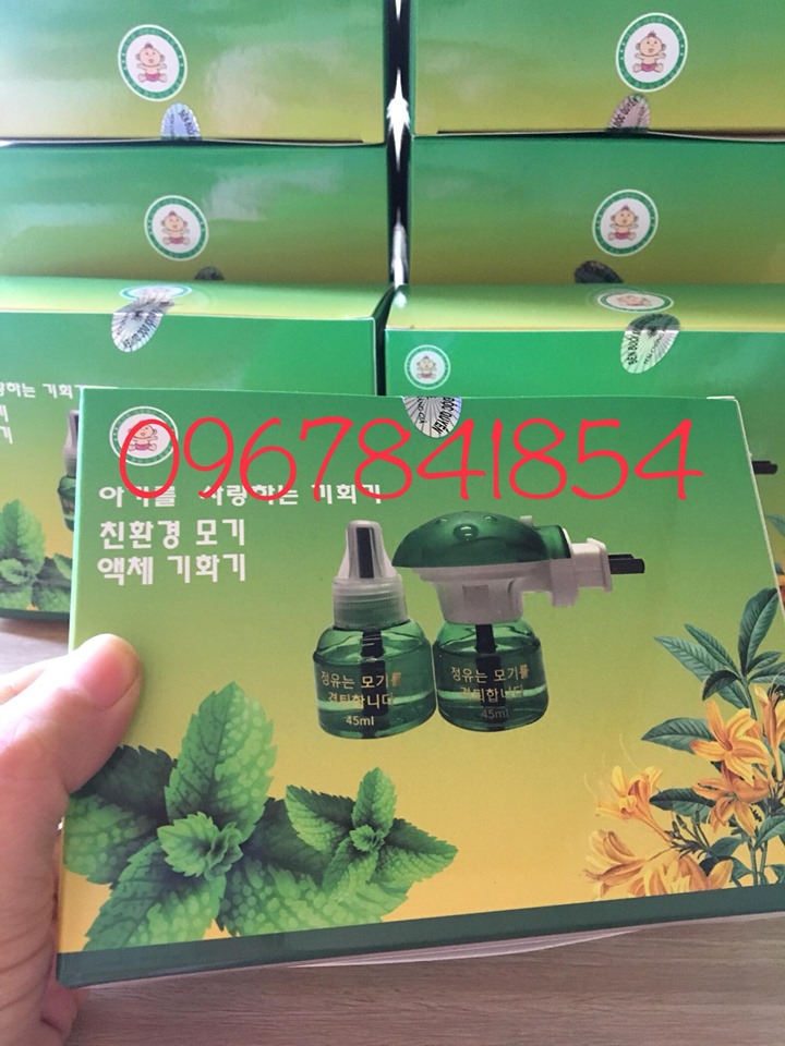 Đèn đuổi muỗi thông minh tinh dầu hàn quốc