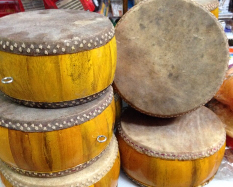 Trống Da Trâu loại tốt (kèm 2 dùi )