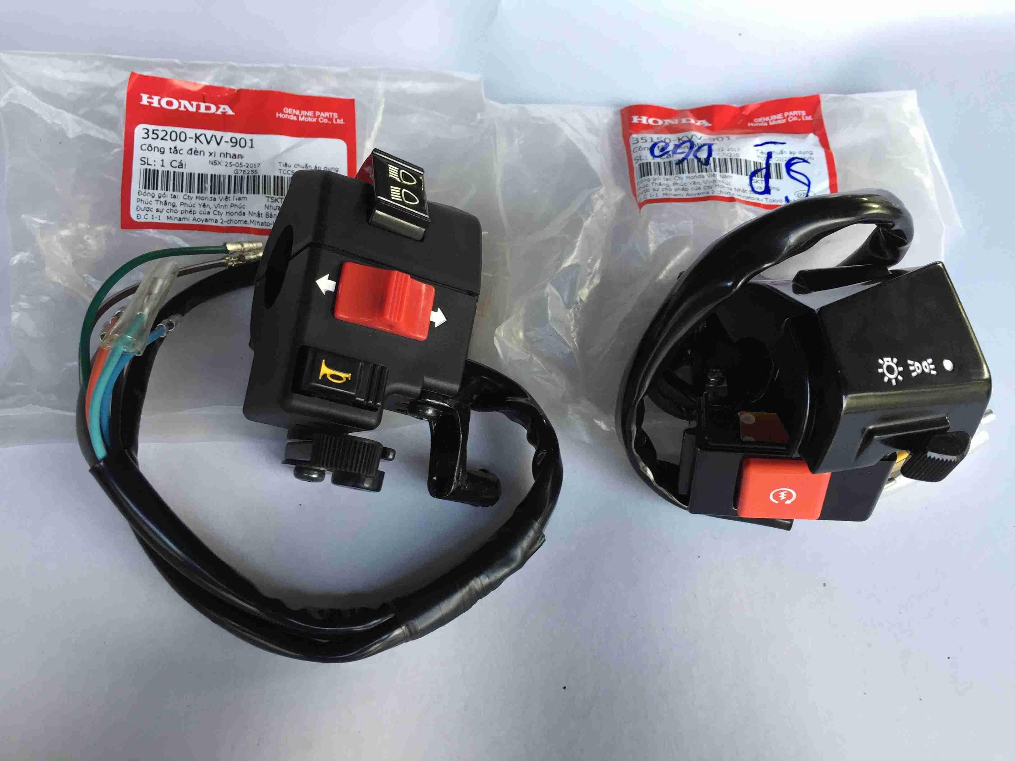 Cùm công tắc cho xe honda Dream (kèm tay phanh)