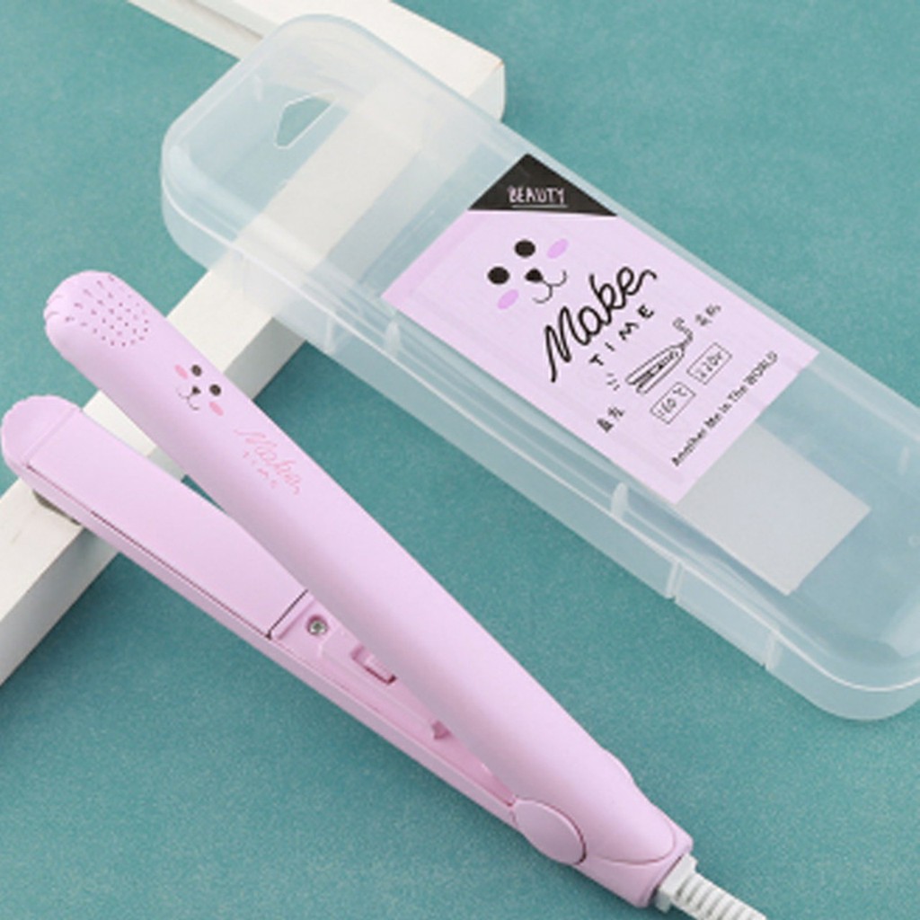 [HCM]Máy ép tóc mini duỗi tóc uốn tóc (tiện lợi)