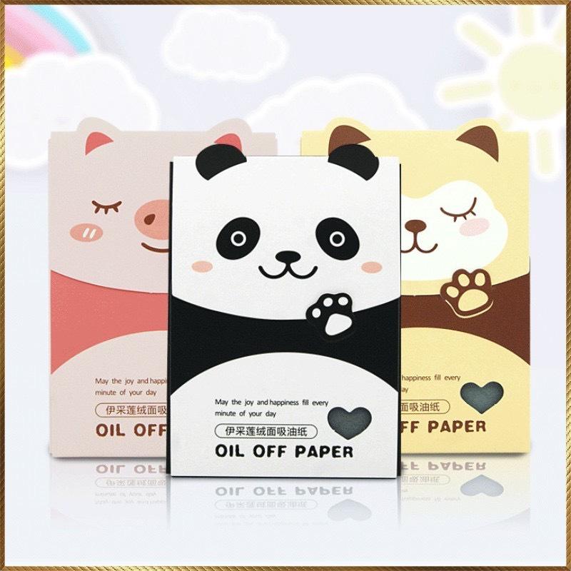 Giấy thấm dầu than hoạt tính Oil Off Paper