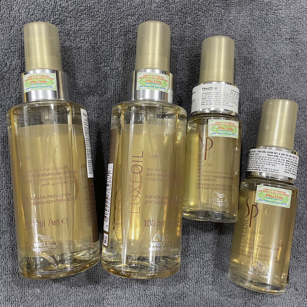 [HCM]Tinh dầu phục hồi tóc SP Wella Luxe Oil 30ml ( New 2020 )