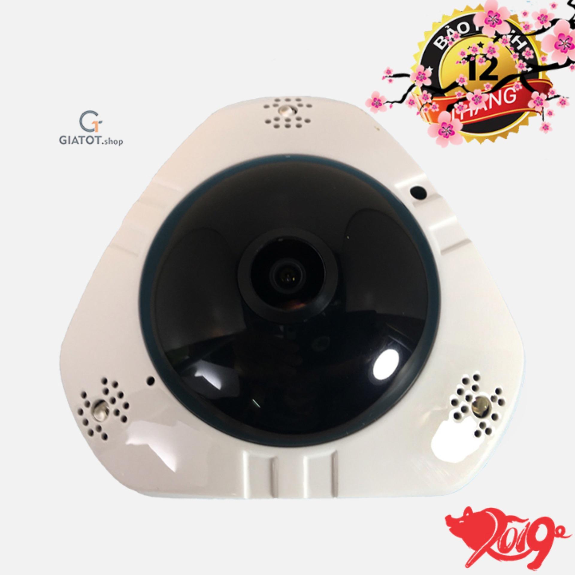 Camera wifi mini Yoosee Panoramic VR360 HD-960P cao cấp