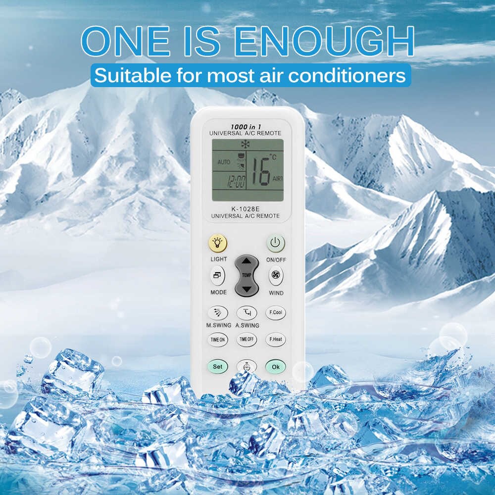 Remote máy lạnh đa năng 1000 in1 k-1028e