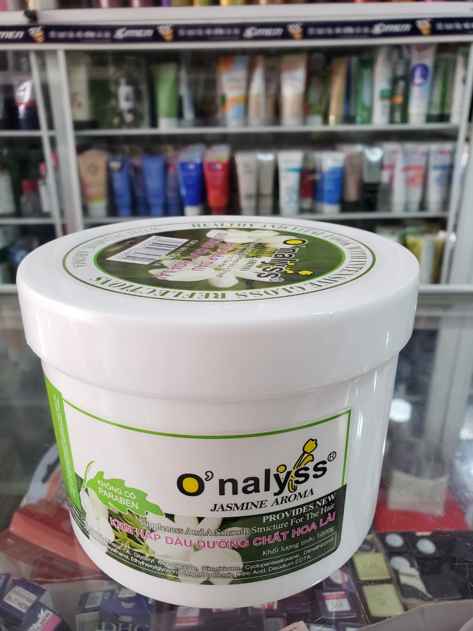 [HCM]Kem hấp dầu dưỡng chất hoa lài Onalyss 1000g