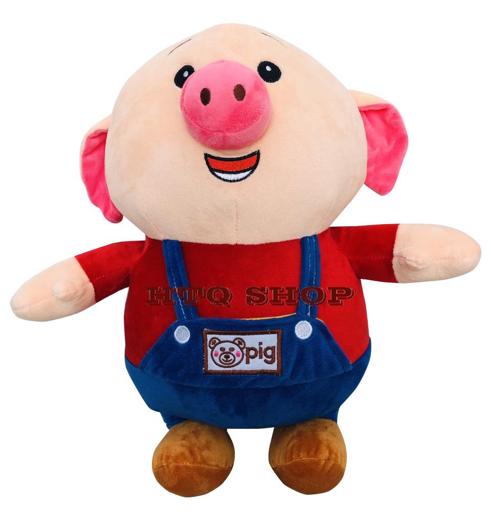 Gấu bông Heo dễ thương mặc yếm - 50cm