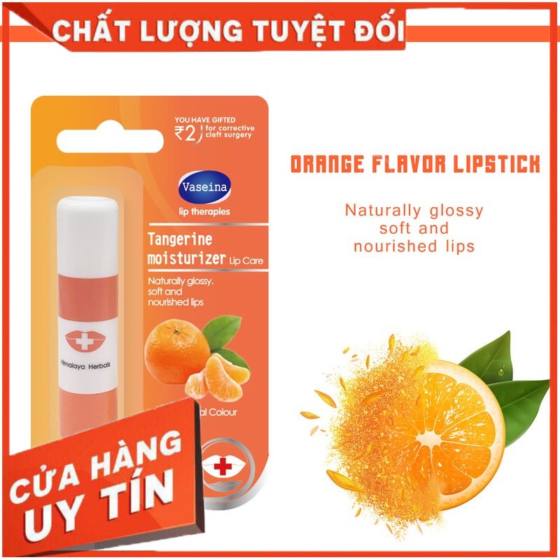 Son dưỡng môi vaseina hương trái cây 4,8g dưỡng ẩm - chống khô môi - mềm mượt môi