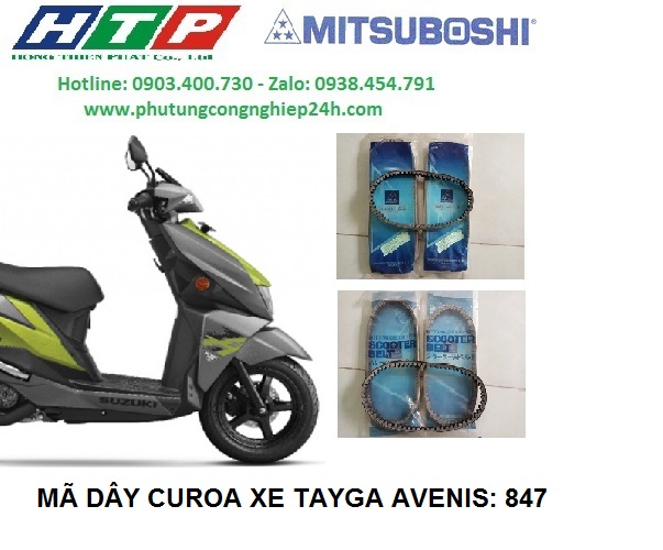 Dây curoa Avenis mã dây curoa 847