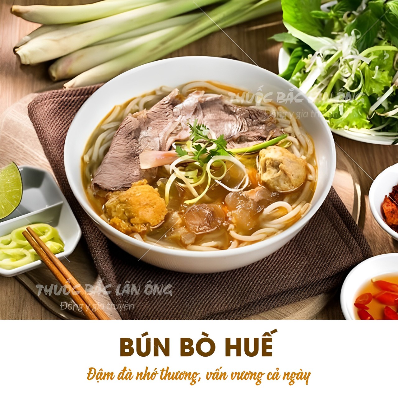 Bột gia vị nấu bún bò Huế (Nguyên liệu nấu bún bò Huế)