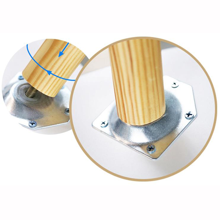 Bàn Trà Sofa\Bàn Trà Cafe Chân Gỗ Sồi - GP55