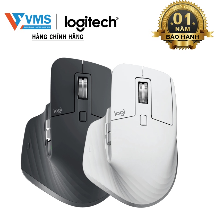 Chuột Logitech MX Master 3S Silent Wireless/Bluetooth - hàng chính hãng