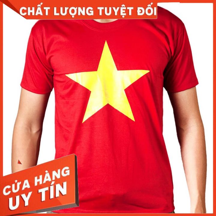 ÁO CỜ ĐỎ SAO VÀNG NGƯỜI LỚN