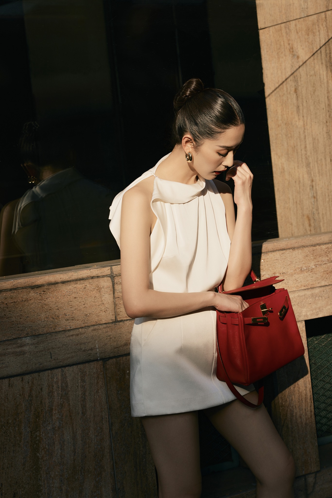Áo lụa Ésme Top HUONG BOUTIQUE HBSM1139