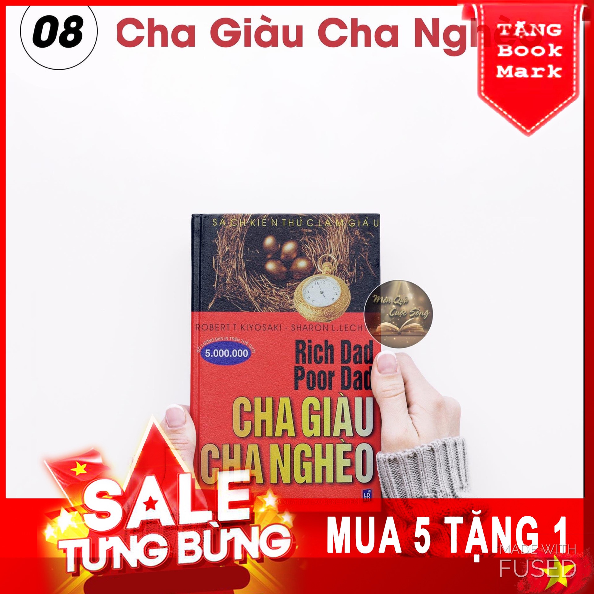 Sách - Cha Giàu Cha Nghèo ( tái bản )
