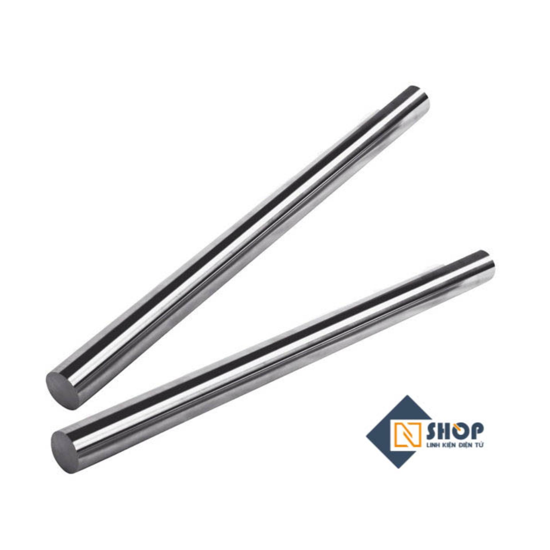 Trục trơn 8mm (ty, thanh trượt tròn) mạ crom 250mm