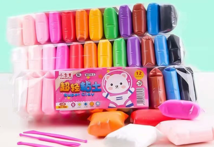 Đất sét siêu nhẹ solfclay vỉ 12 24 36 màu