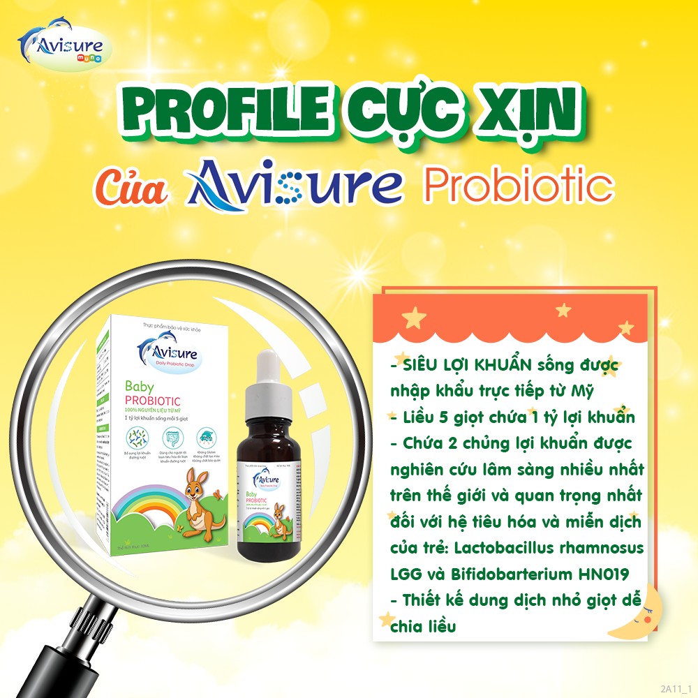 [Tích điểm nhận quà] Avisure ZIO - Siro Kẽm giọt hữu cơ cho bé (chai 20ml)