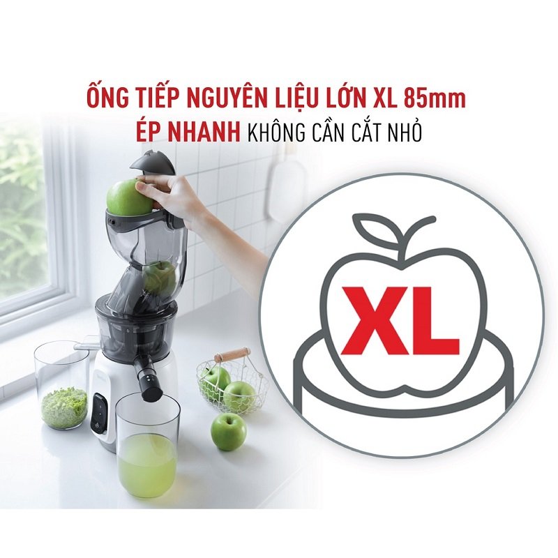 Máy Ép Trái Cây Tốc Độ Chậm Tefal ZC600138
