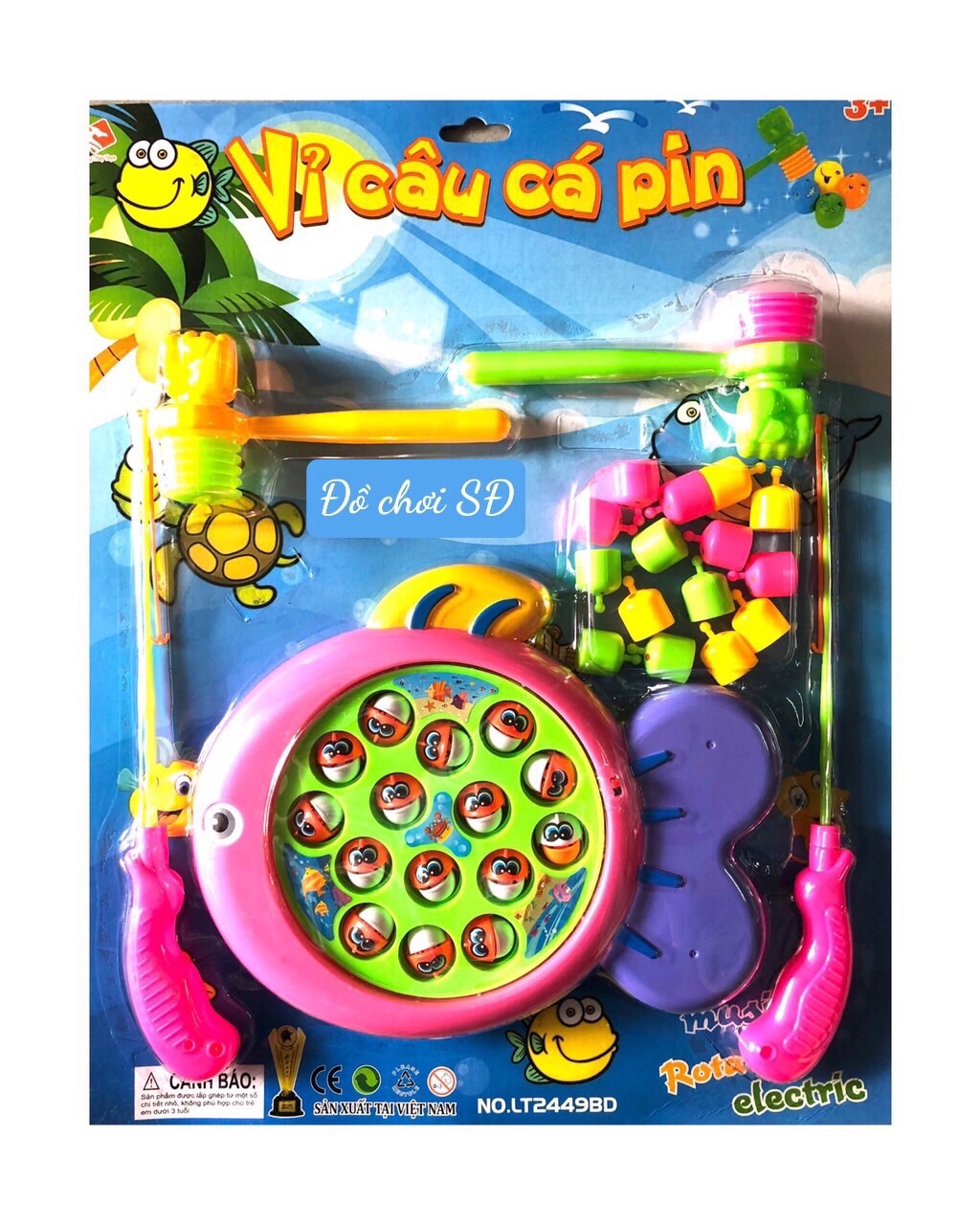 Câu cá - đập chuột