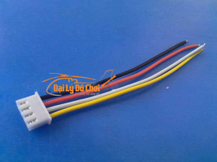 JACK 4P Chế chân sạc của pin 3S,pin 11.1V dành cho các loại máy bay và tàu thủy cỡ lớn chất lượng siêu tốt