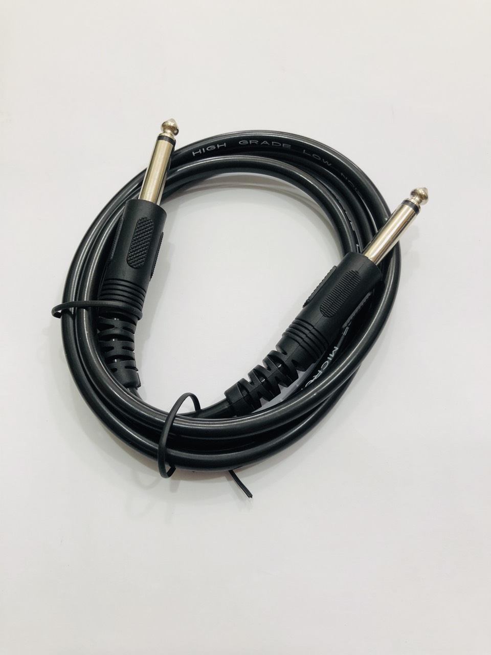 Dây 2 đầu jack 6.5ly màu đen dài 1 mét