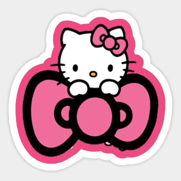 Sticker Hello Kitty set 30 đến 60 ảnh decal hình dán