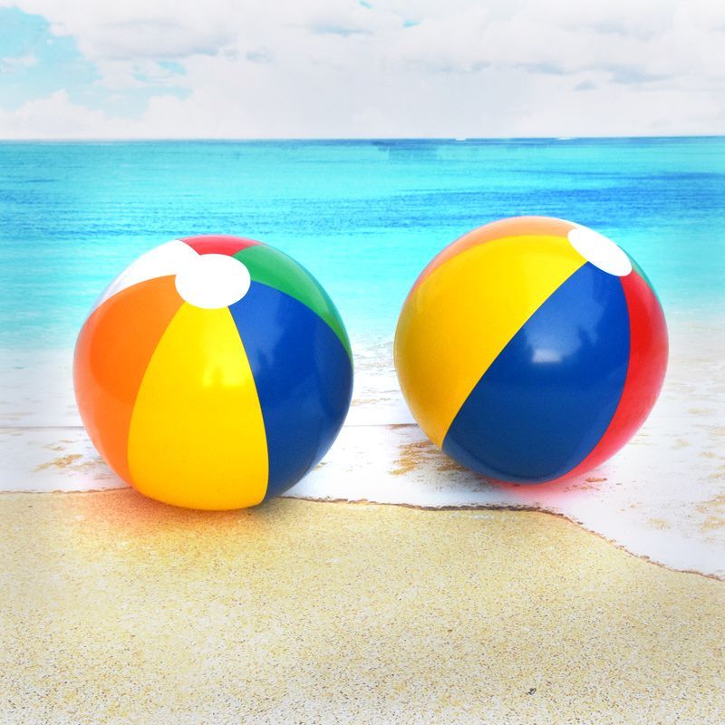 [SPORTSLINK] Bóng chơi bãi biển PVC cho bé 6 màu (1 Quả)