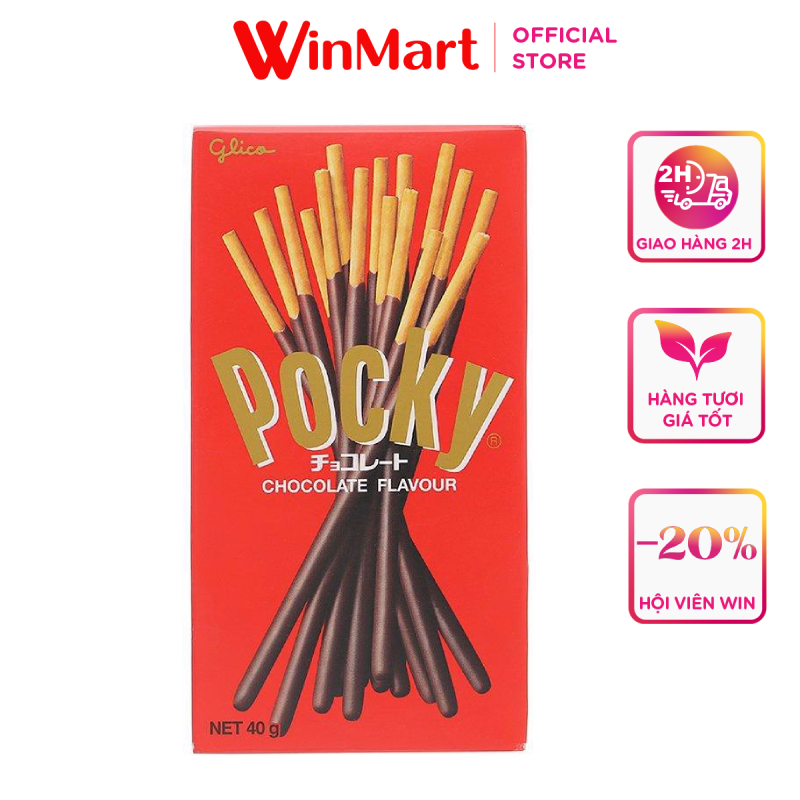 [Siêu thị WinMart] -Bánh Que vị SoCoLa Pocky hộp 40g