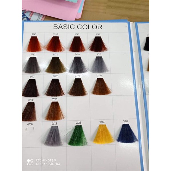 Màu nhuộm tóc MILA 100ml.